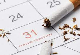 31 ТРАВНЯ – ВСЕСВІТНІЙ ДЕНЬ БЕЗ ТЮТЮНУ